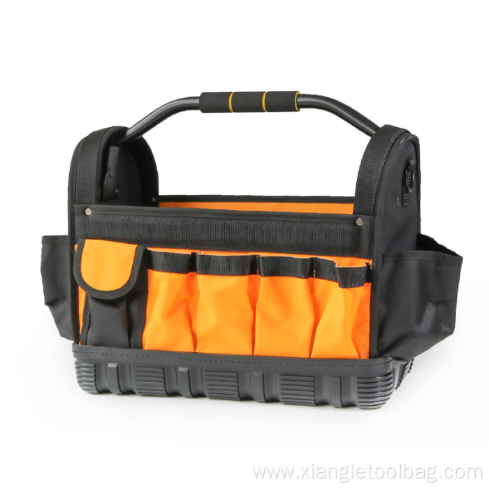 Metal Bar Carrying Professional Hardware Tote Tool Bag